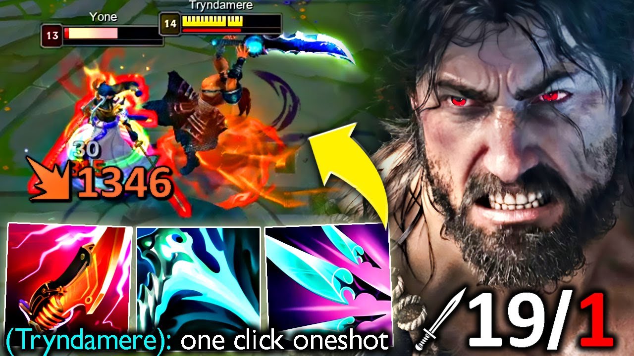 TRYNDAMERE'S RIGHT CLICK ONESHOTS YOU...