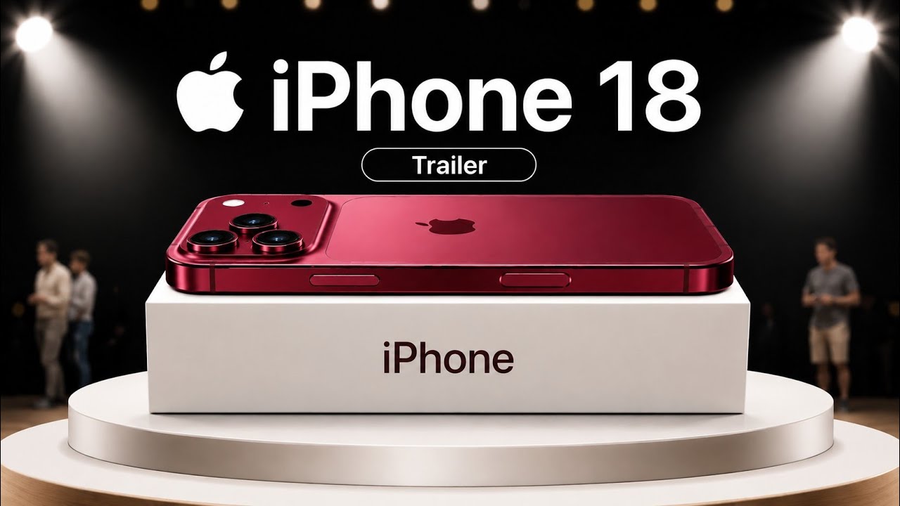 iPhone 18 Pro Max Trailer Official Look Design Launch