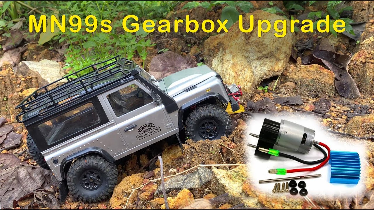 MN99s Gearbox Upgrade to 370 motor with metal gearbox | D99s upgrade