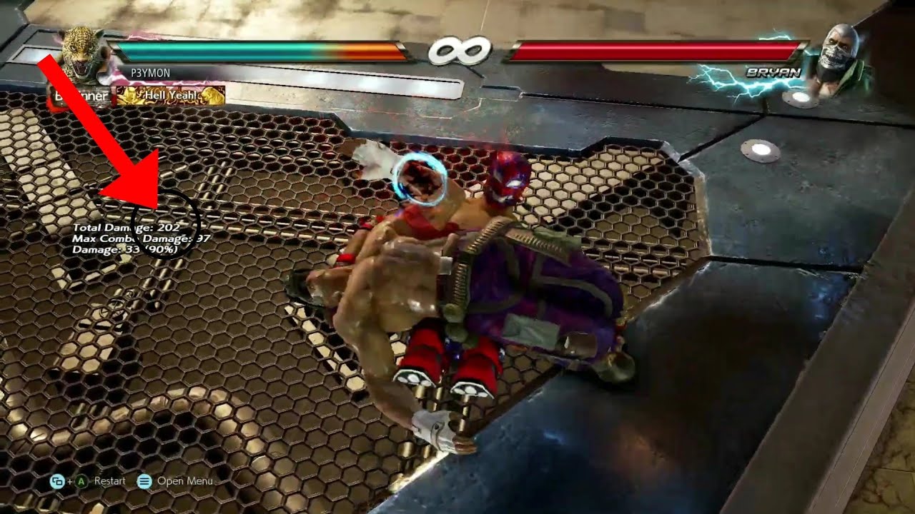 TEKKEN 7 King 200% death combo! 😱🤕