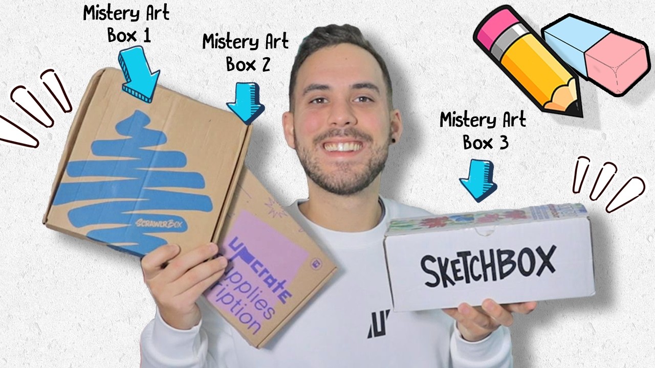 Abriendo CAJAS de ARTE MISTERIOSAS&hellip; &iquest;Qu&eacute; traen?... ​🤔​ | ArteMaster