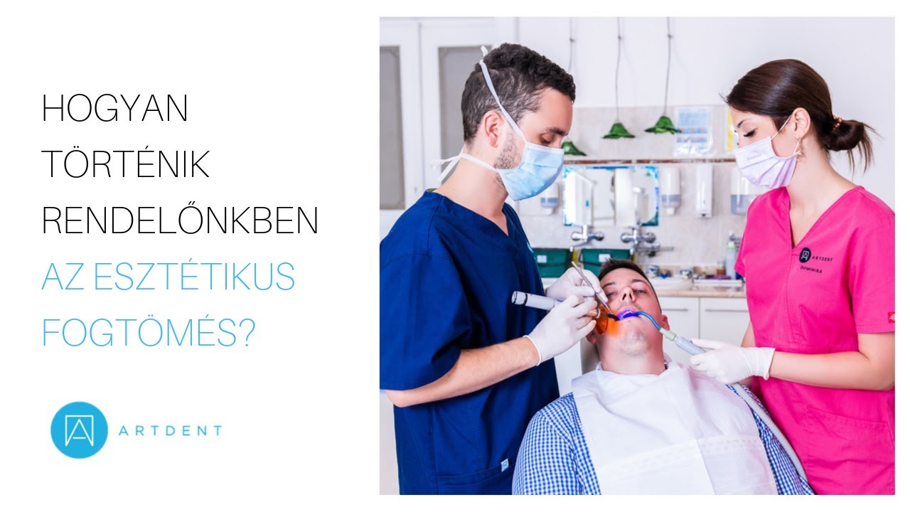 Hogyan t&ouml;rt&eacute;nik rendelőnkben az eszt&eacute;tikus fogt&ouml;m&eacute;s?