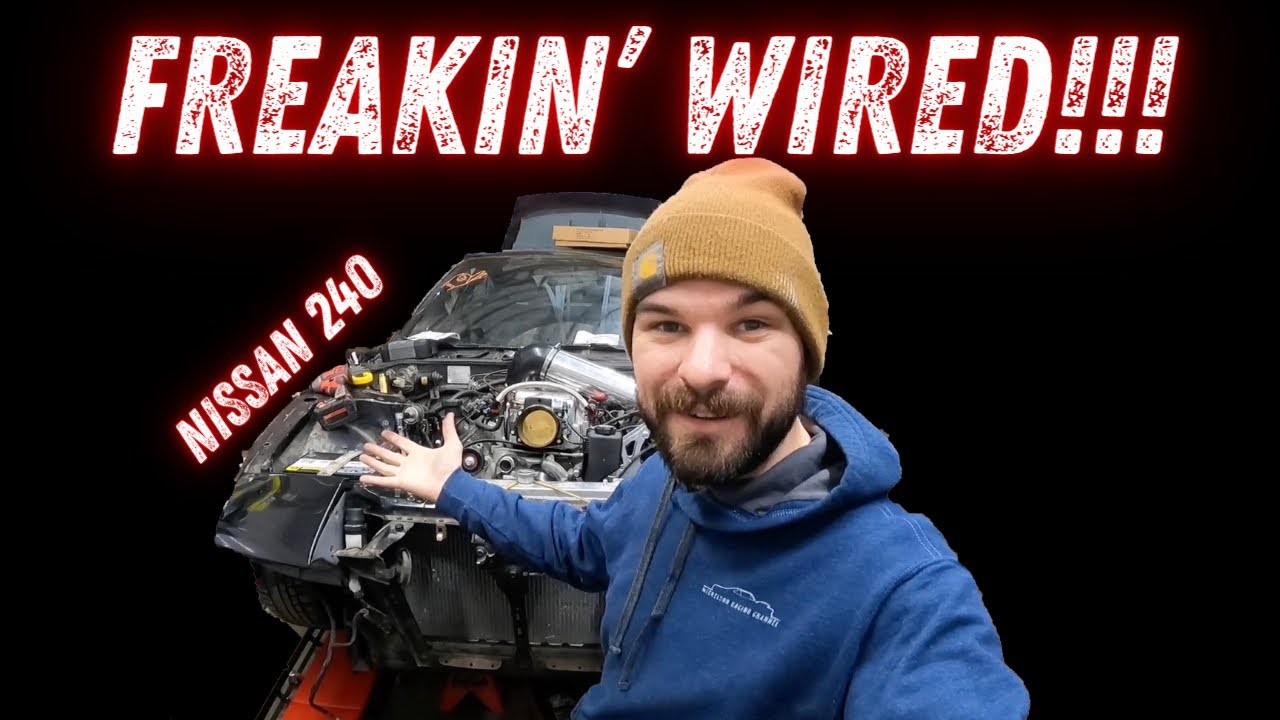 LS Swapped S13 240sx Wiring!!!