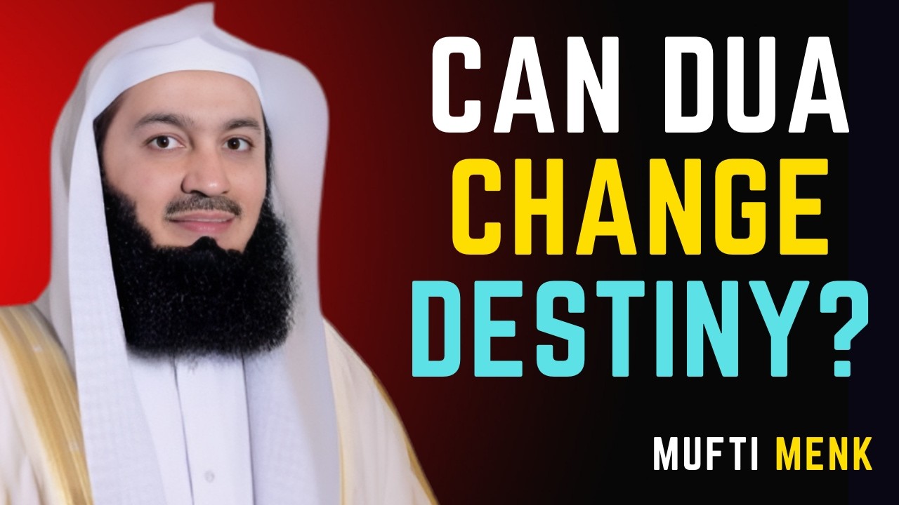 “Can dua change destiny?” #islamicwisdom #islamicmotivation #muftimenk #islamicreminder