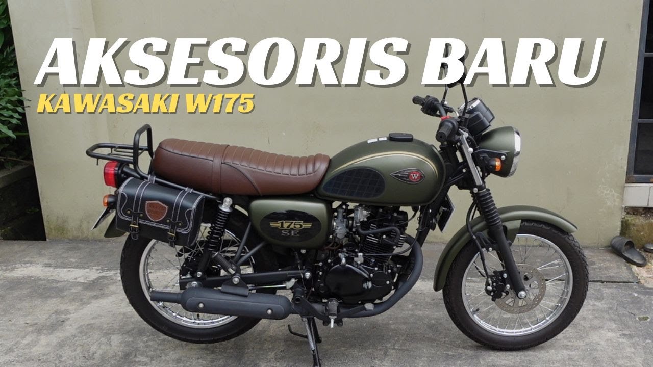 W175 SERIES #3 : UNBOXING + PASANG (STANDAR GANDA + BEHEL BELAKANG + SIDEBAG)