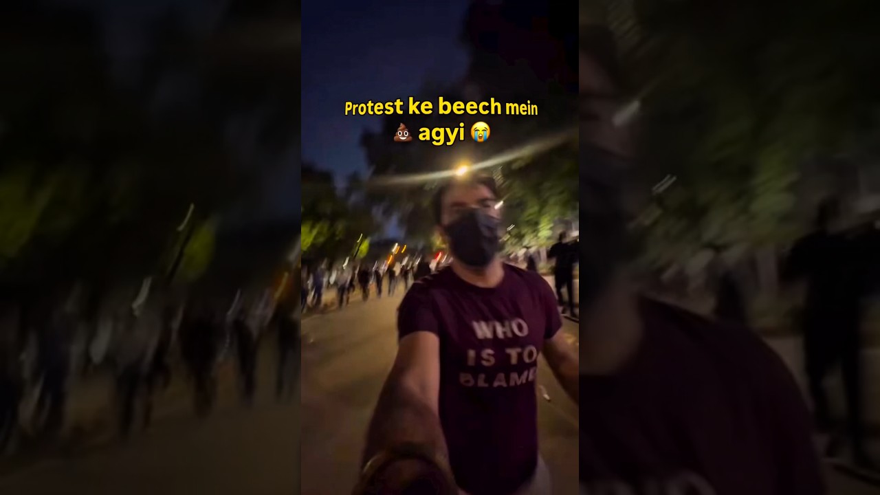 🤣 Protest Ke Beech Ye Kya Ho Gaya? | Funniest NEET Protest Meme Compilation 2026 #students #protest
