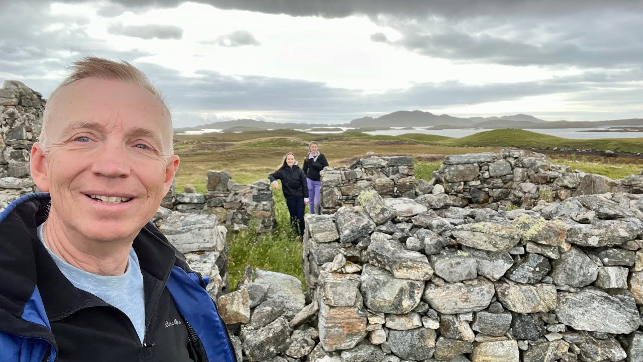 Journey to the old family Croft, North Uist, Outer Hebrides, Scotland
