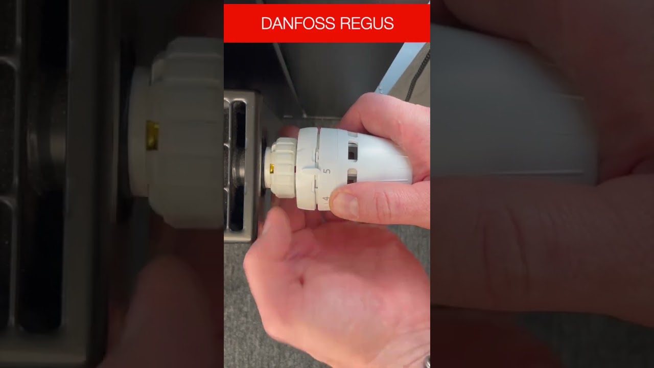 Regus Danfoss Radiator Thermostat Tips #danfoss #mounting  #thermostats