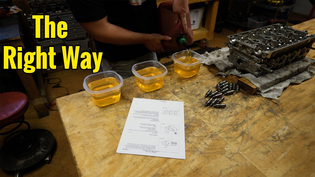 Servicing my Evos Lash Adjusters | THE RIGHT WAY