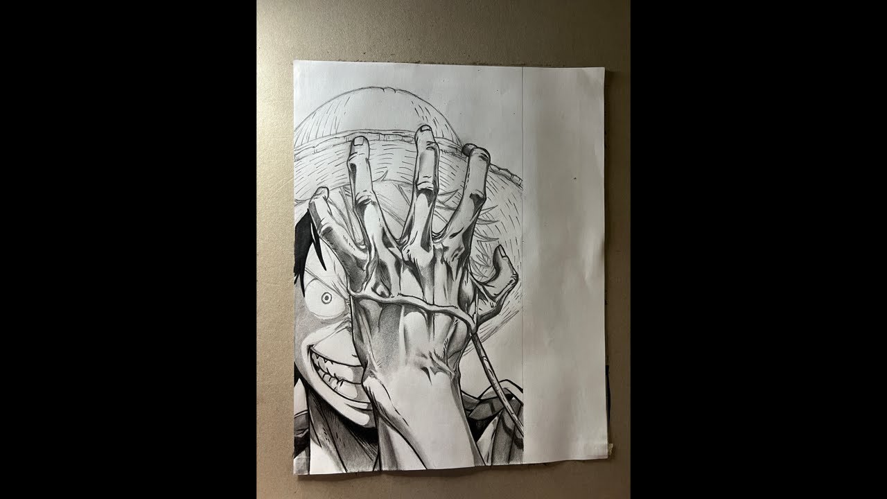 Watch me Draw Monkey D. Luffy One Piece (Fan Art)