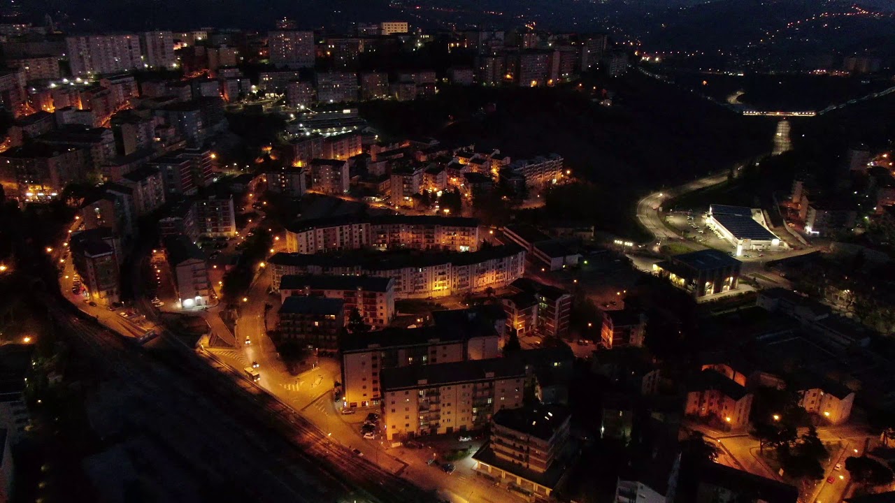 Potenza (PZ) , città in quarantena, Basilicata 4k