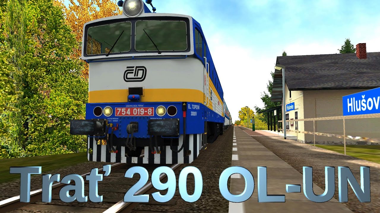 Open Rails - Trať 310|Olomouc-Uničov 2010-2011| 1.díl