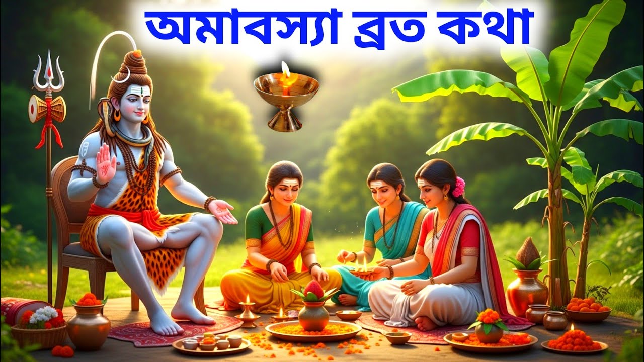 অমাবস্যা ব্রত কথা | Amavasya Vrat Katha | Amavasya Vrat Katha Bangla | Bhakti video | bhakti katha 
