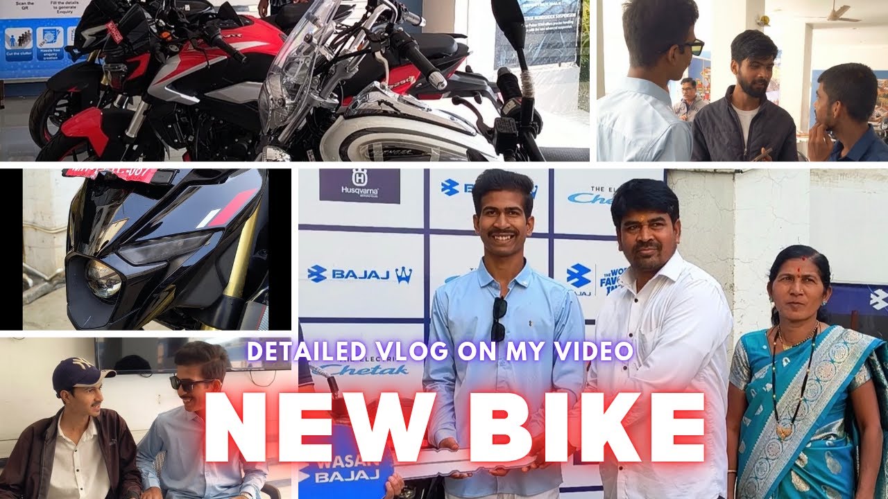 New Bike Delivery 🥳🏍️ || Pulser N160 || Day 02