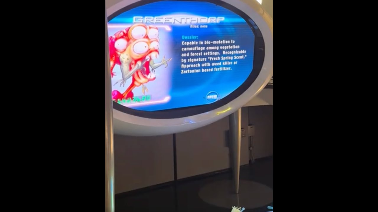 Men In Black Alien Attack, Alien Immigration/Control Room Video