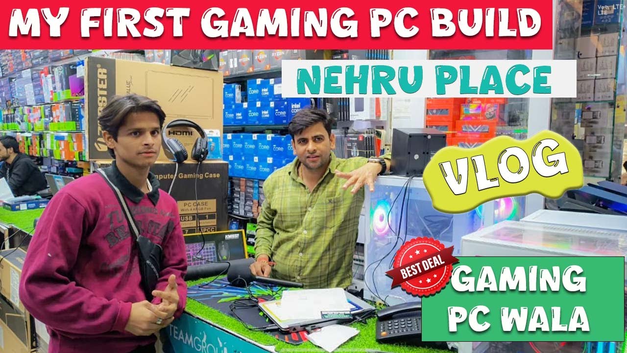 МОЙ ПЕРВЫЙ СБОР ИГРОВОГО ПК || ИГРОВОЙ ПК WALA || ЛУЧШЕЕ ПРЕДЛОЖЕНИЕ NEHRU PLACE || ВЛОГИ JOCHII