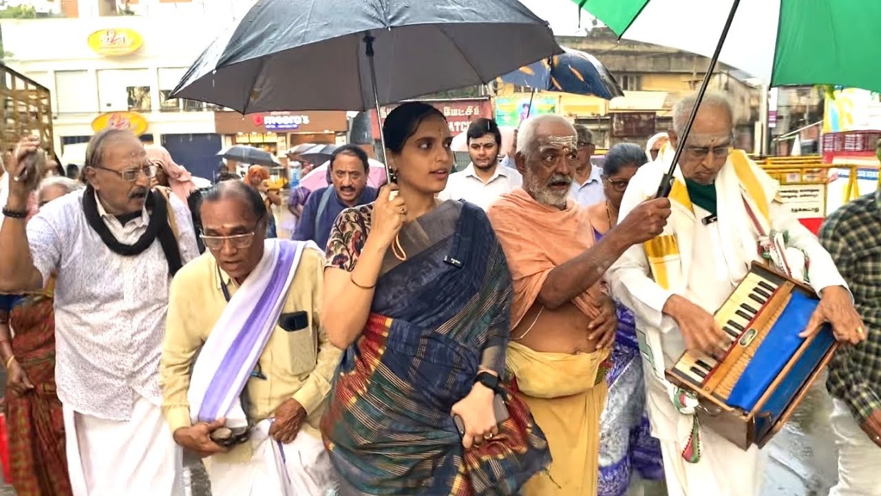 Payoji Maine Ram Ratan - Margazhi Veedhi Bhajan- Meera Bai - Sreeranjane Kaushik-Gnanananda Mandali