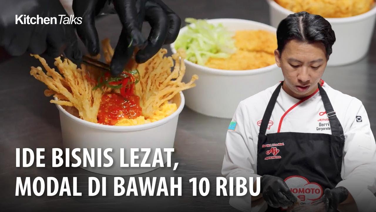 Resep Rice Bowl Enak, Modal DI BAWAH 10 RIBU! | Ide Menu Bisnis Kuliner ala Ajinomoto Professional