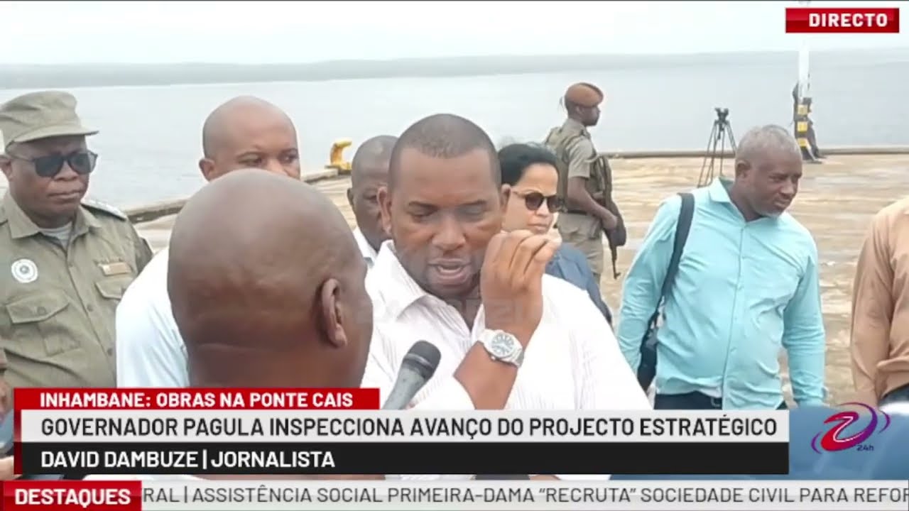 GOVERNADOR PAGULA INSPECCIONA AVANÇO DO PROJECTO ESTRATÉGICO| TV Zambézia 24h