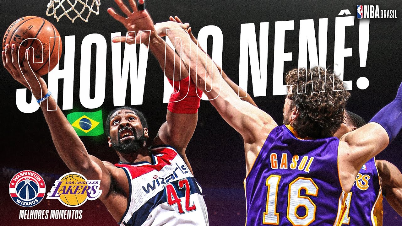 NEN&Ecirc; x LAKERS: O dia em que o brasileiro deu SHOW na NBA