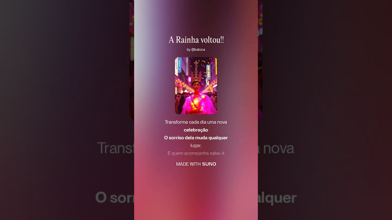 A Rainha voltou 