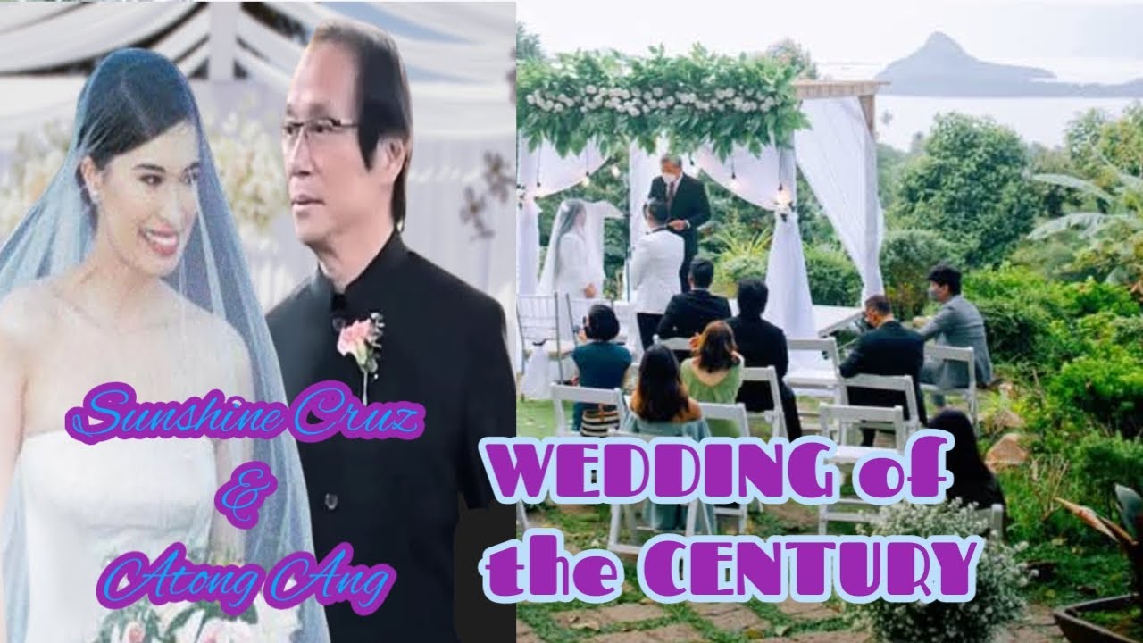 BREAKING NEWS! WEDDING nina SUNSHINE Cruz at ATONG Ang, THE WEDDING OF CENTURY!