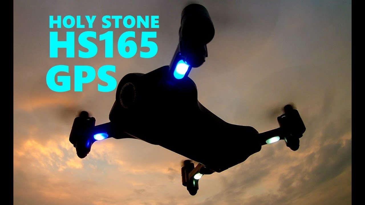Holy Stone HS165 GPS Drone WiFi FPV 1080P 1st Flight APP RC REVIEW