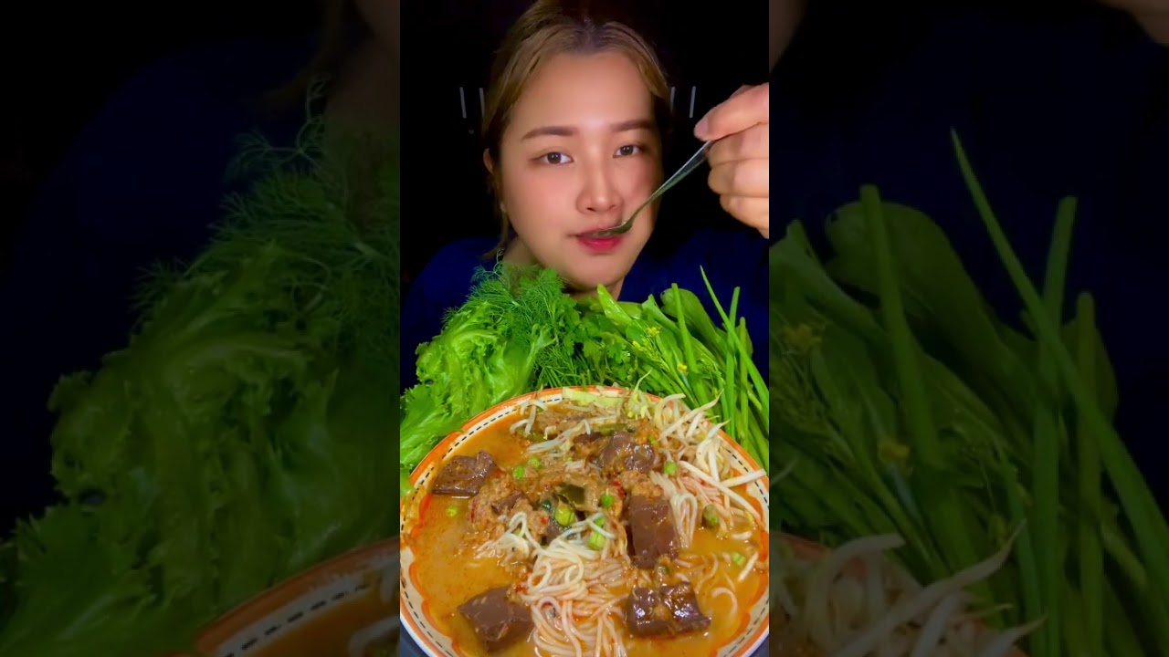 ขนมจีนน้ำยา #food #cooking 