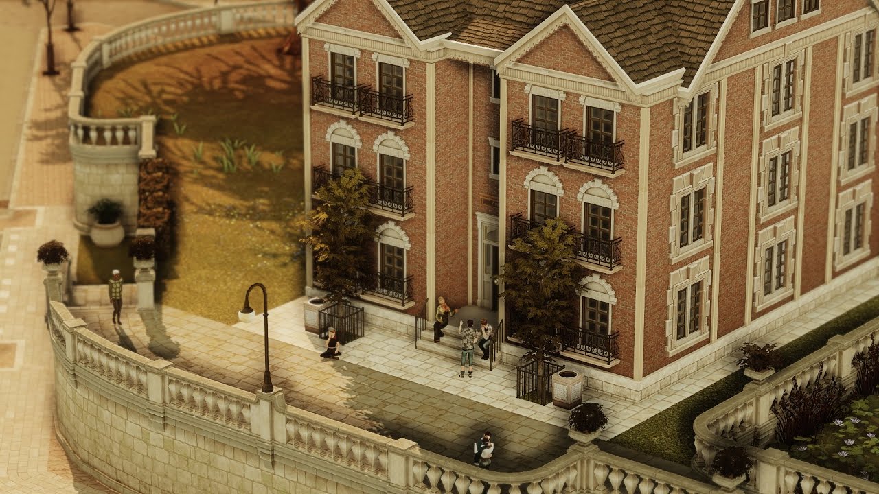 building apartments in britechester for broke college students | sims 4 build