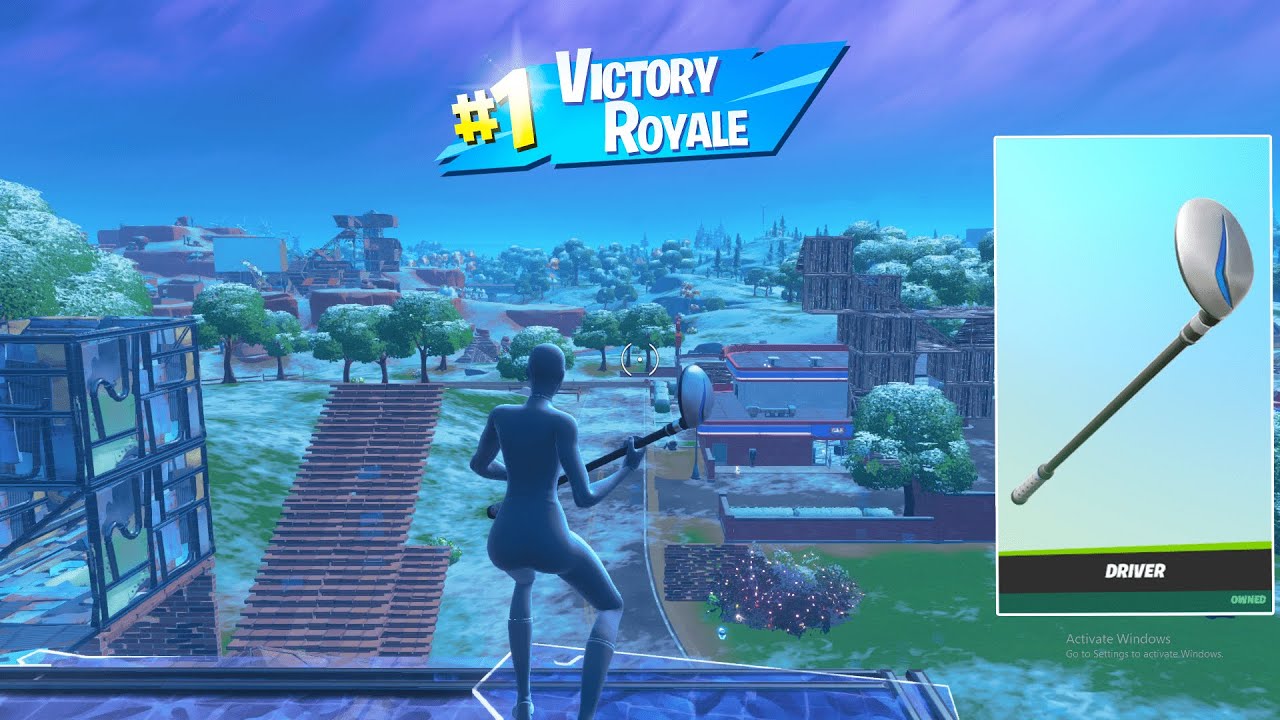 DRIVER Pickaxe Gameplay in Fortnite Chapter 3! (Solo Win)