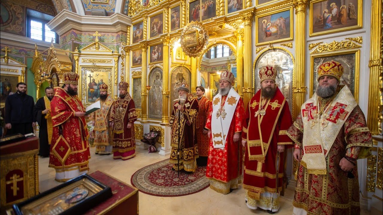 День памяти мученика Агафангела в Свято-Успенском мужском монастыре 