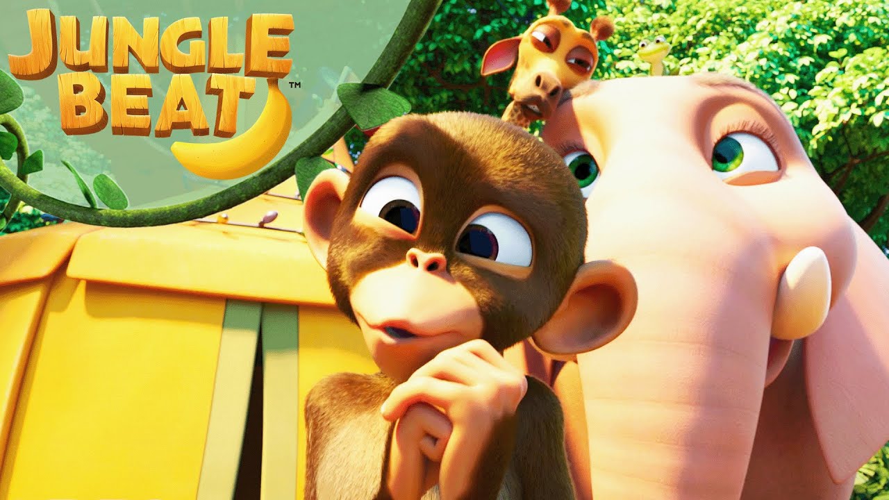 Television Romance 📺 | The Munki and Trunk Show | Jungle Beat: Munki and Trunk | Kids Animation 2022