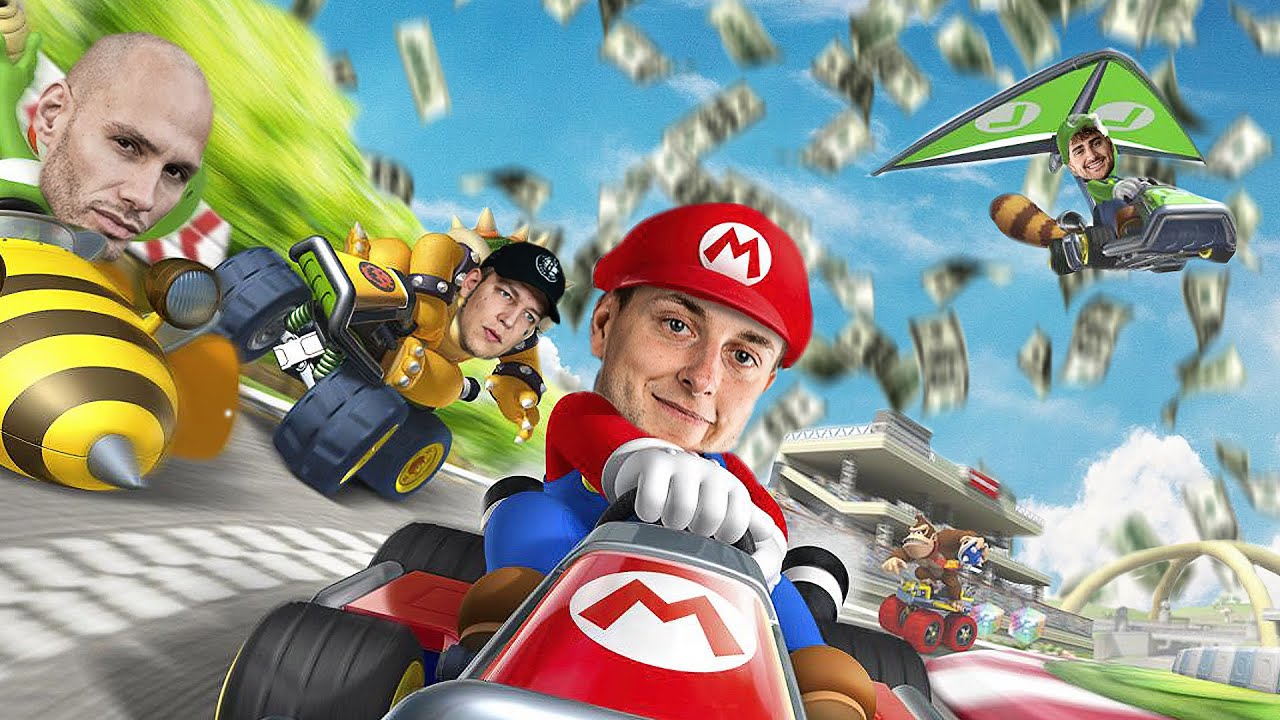 💵 6000€ MARIO KART TURNIER mit MONTE, ELIAS, UWE, SIDNEY, AMAR, WILLY, MCKY, ROHAT, SOLUTION und co.