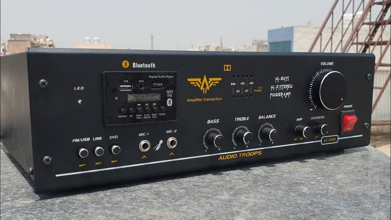 Best Amplifier For Subwoofer And Left right speaker's ◆ 2.1 Amplifier ◆ Amplifier Connection