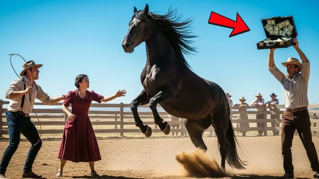 ＂ESTOU OFERECENDO 10 MIL PARA QUEM TOMAR MEU CAVALO SELVAGEM＂, DISSE O FAZENDEIRO À GAROTA SOLITÁRIA
