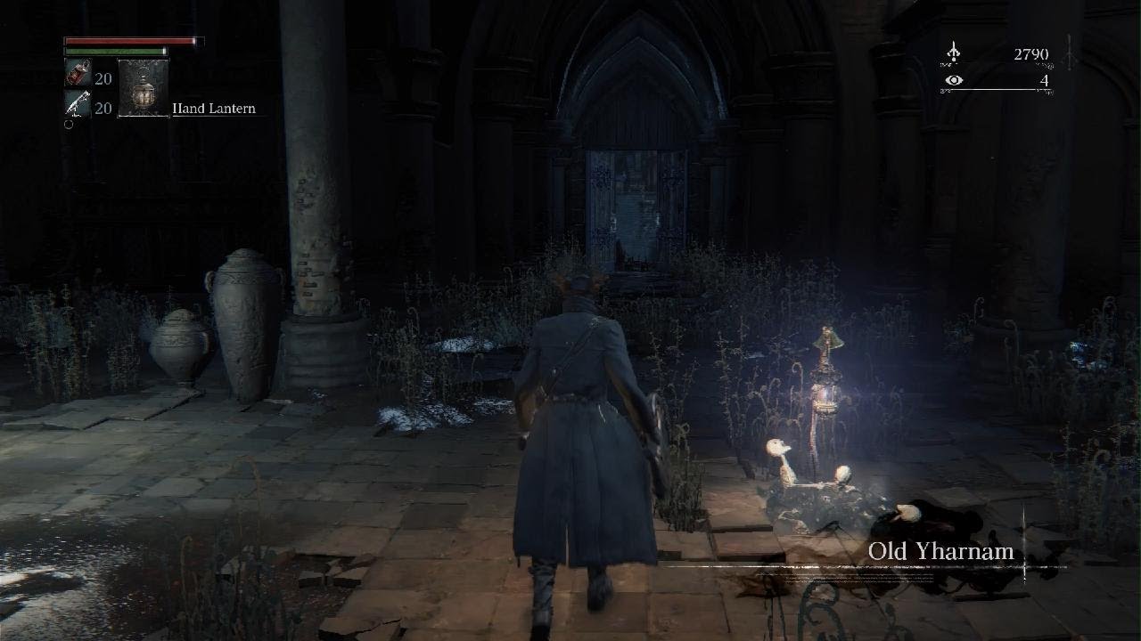 Going through old yharnam and beating Blood starved beast