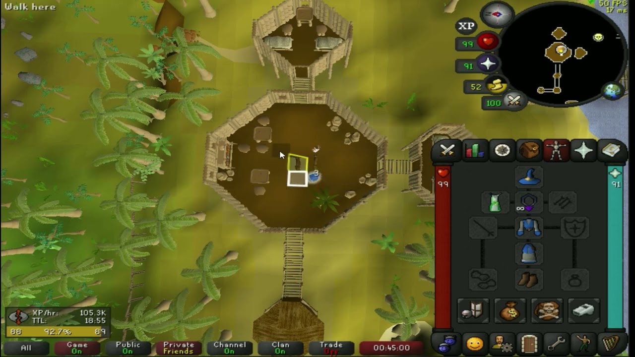 120K/HR+ Runecrafting Exp - Crafting Nature Runes, New Agility Shortcut