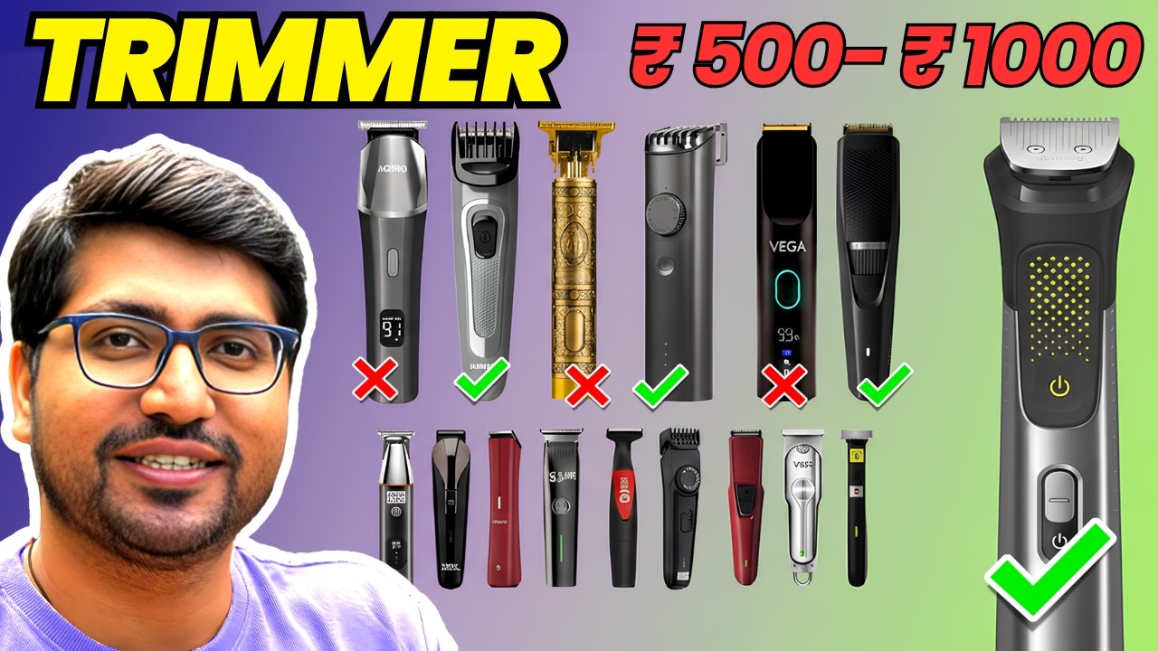 [NEW]🔥✂️Best Trimmer under 500-1000 In India 2026🔥Best Trimmer for Men under 1000