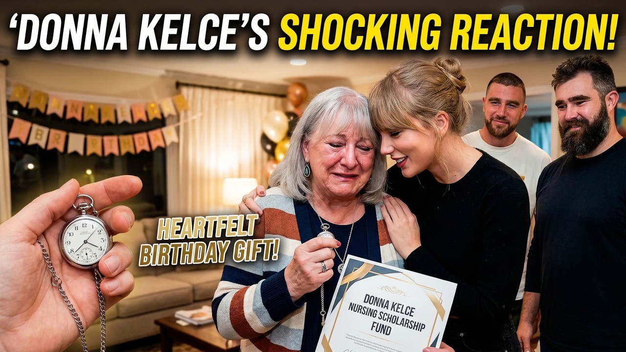 EMOTIONAL: Gift Taylor Swift Gave Donna Kelce Made Her Say 'You're My Real Daughter'