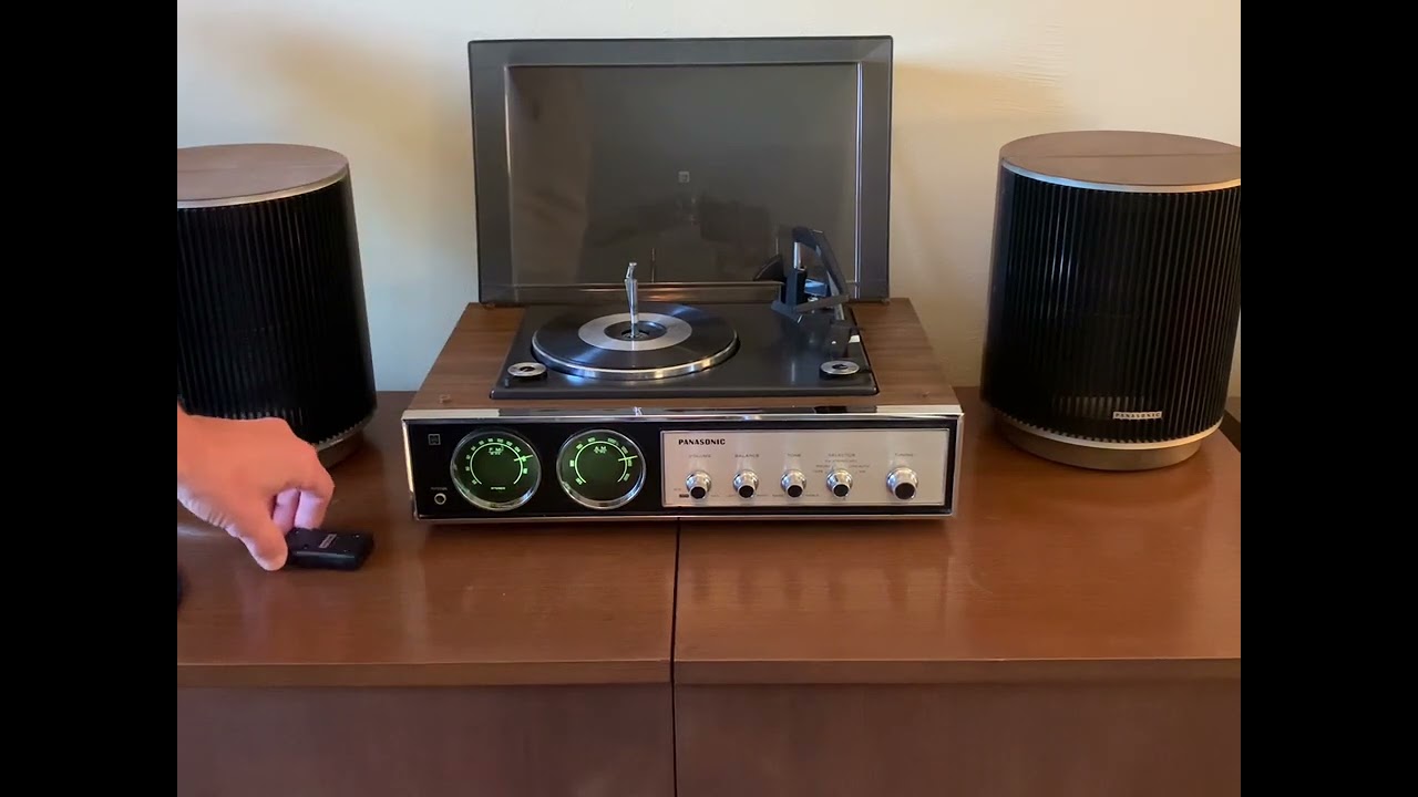 Panasonic Sonisphere SE-840 AM FM Stereo Record Player for sale on eBay