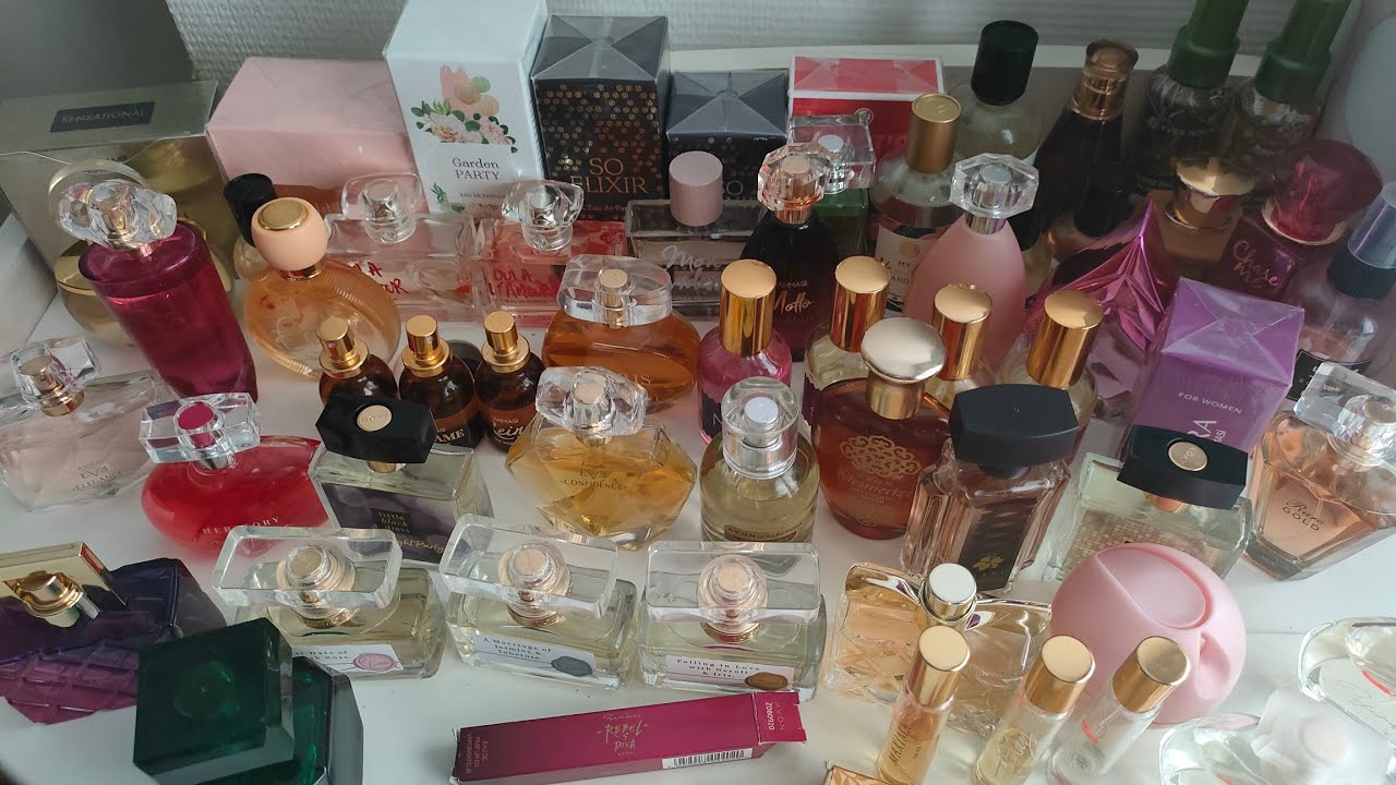 Моя колекція парфюмерії . част. 1 .  Yves Rocher / Ів Роше , Farmasi / Фармасі , Avon / Ейвон