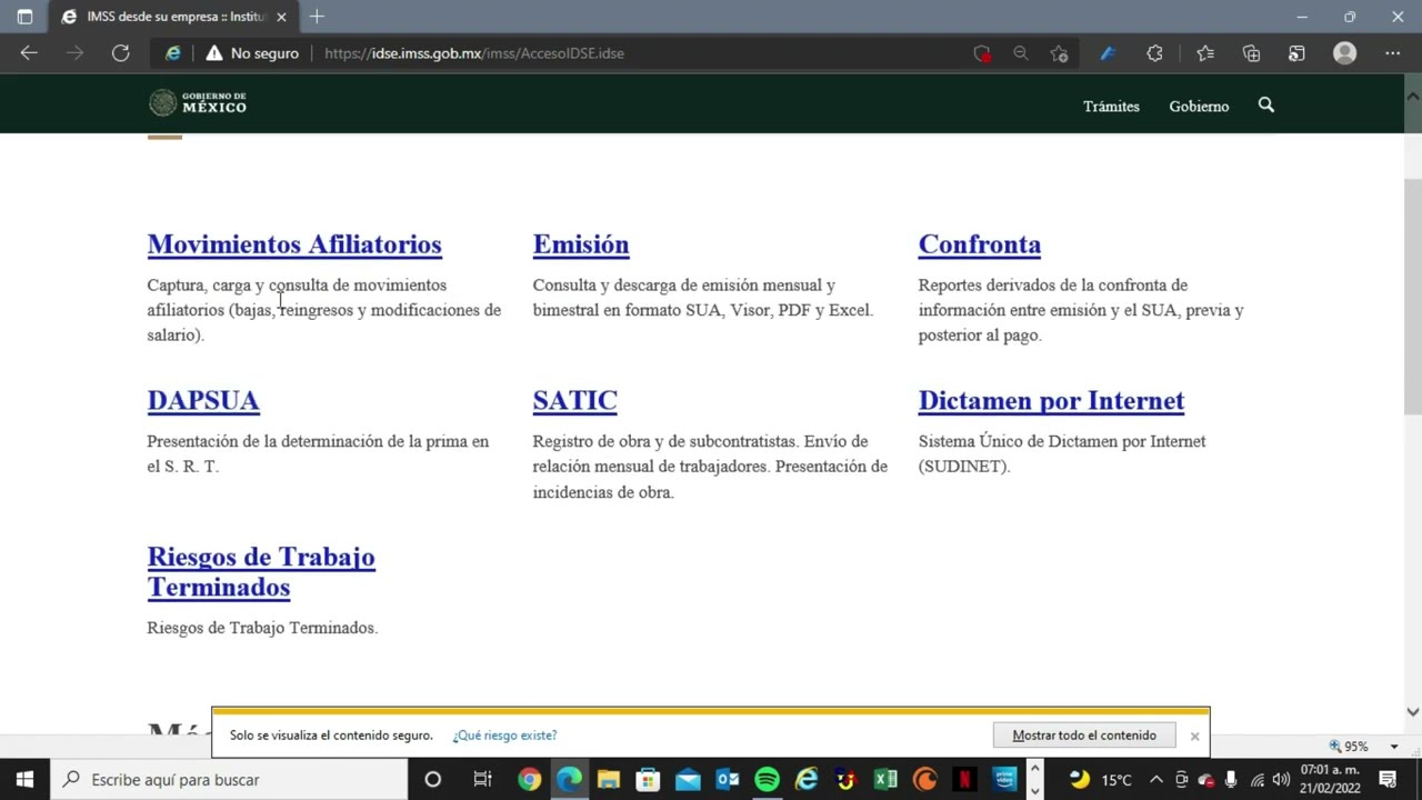 Configuración Edge para IDSE