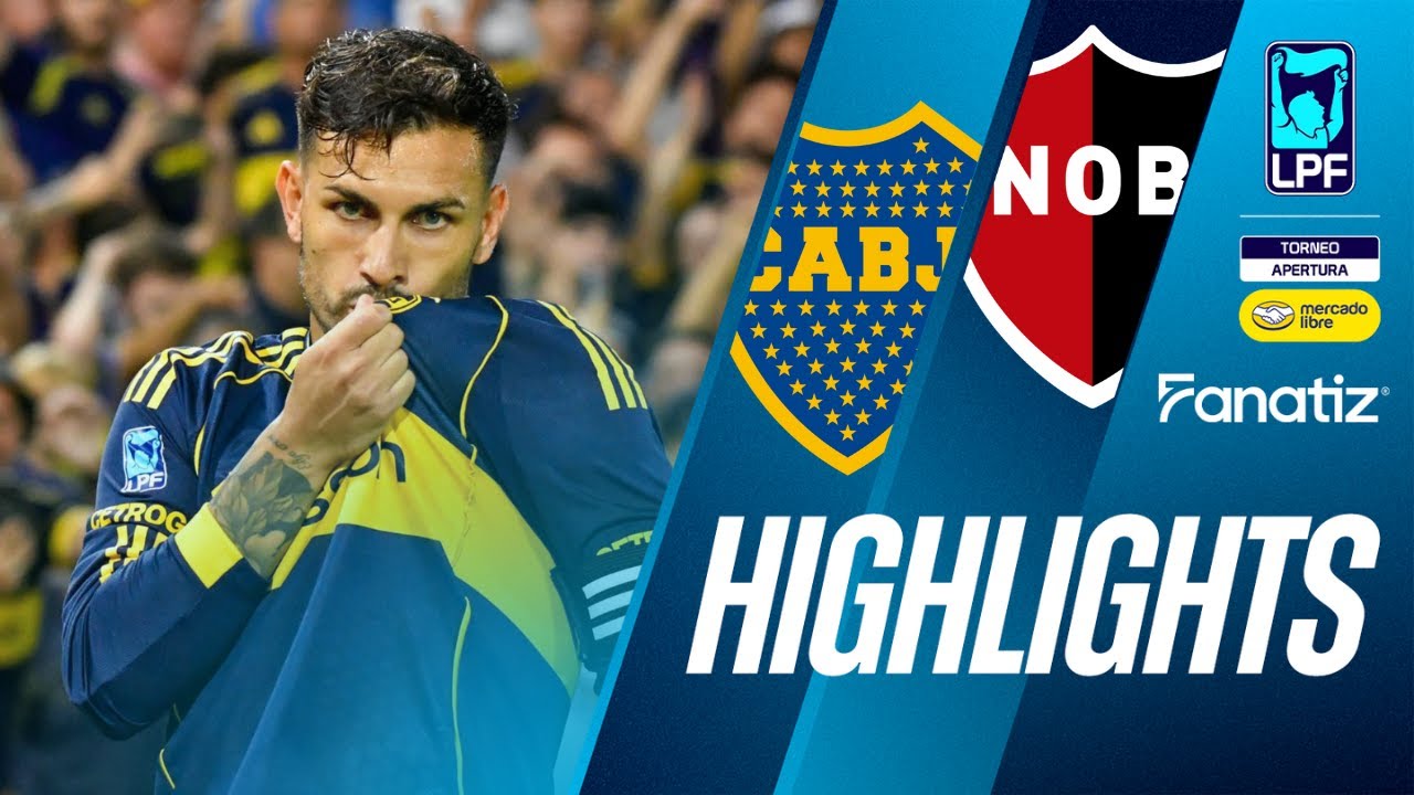 Boca Juniors 2 vs. 0 Newell's Old Boys - Game Highlights | #TorneoApertura2026