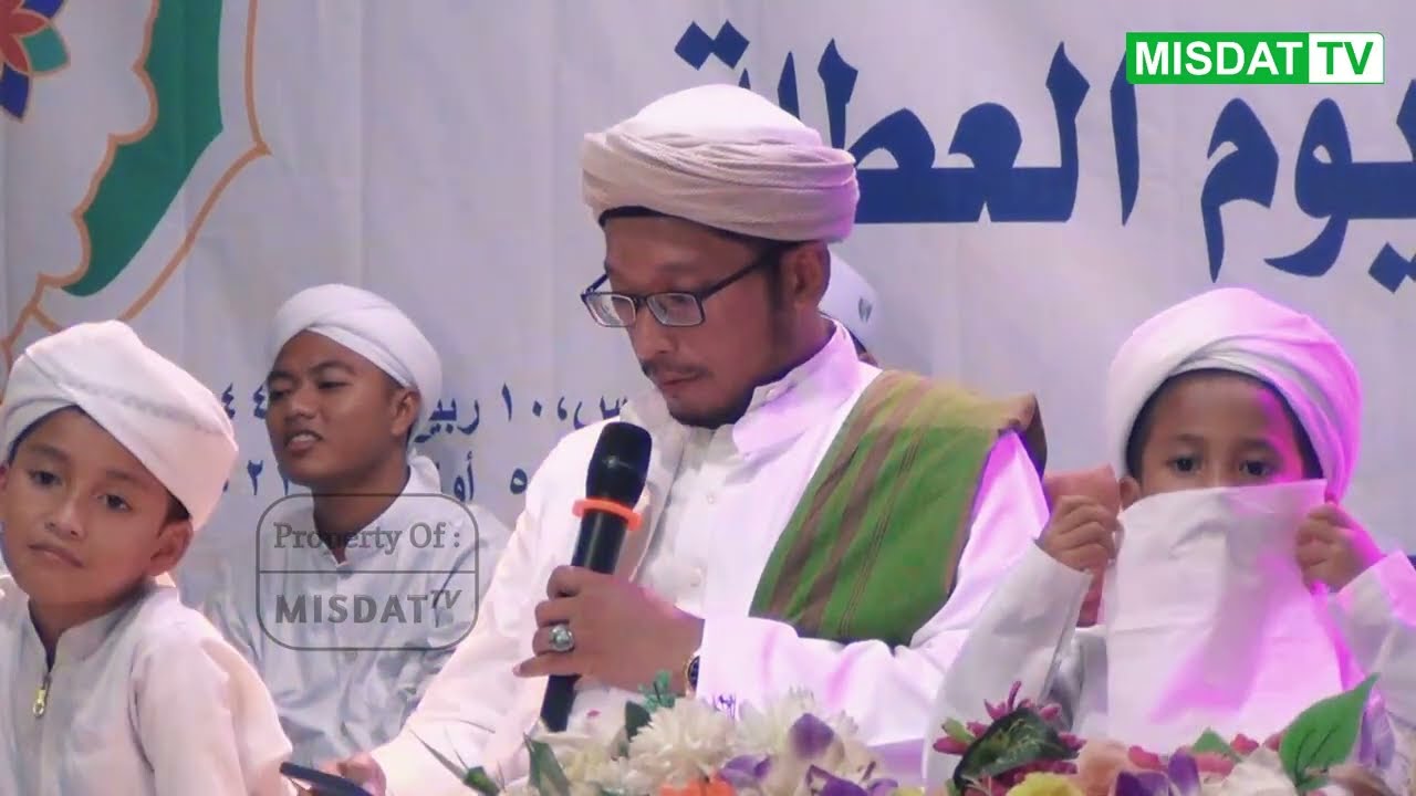 TAUSIYAH LORA UMAR HAMDAN KARRAR Dalam Rangka Acara Maulid NABI SAW, di PP MISDAT UD