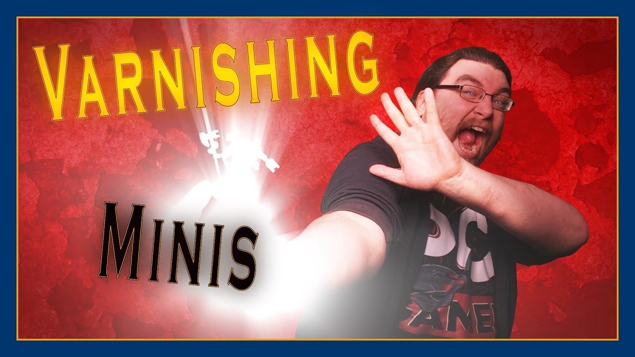 Should you varnish your minis?