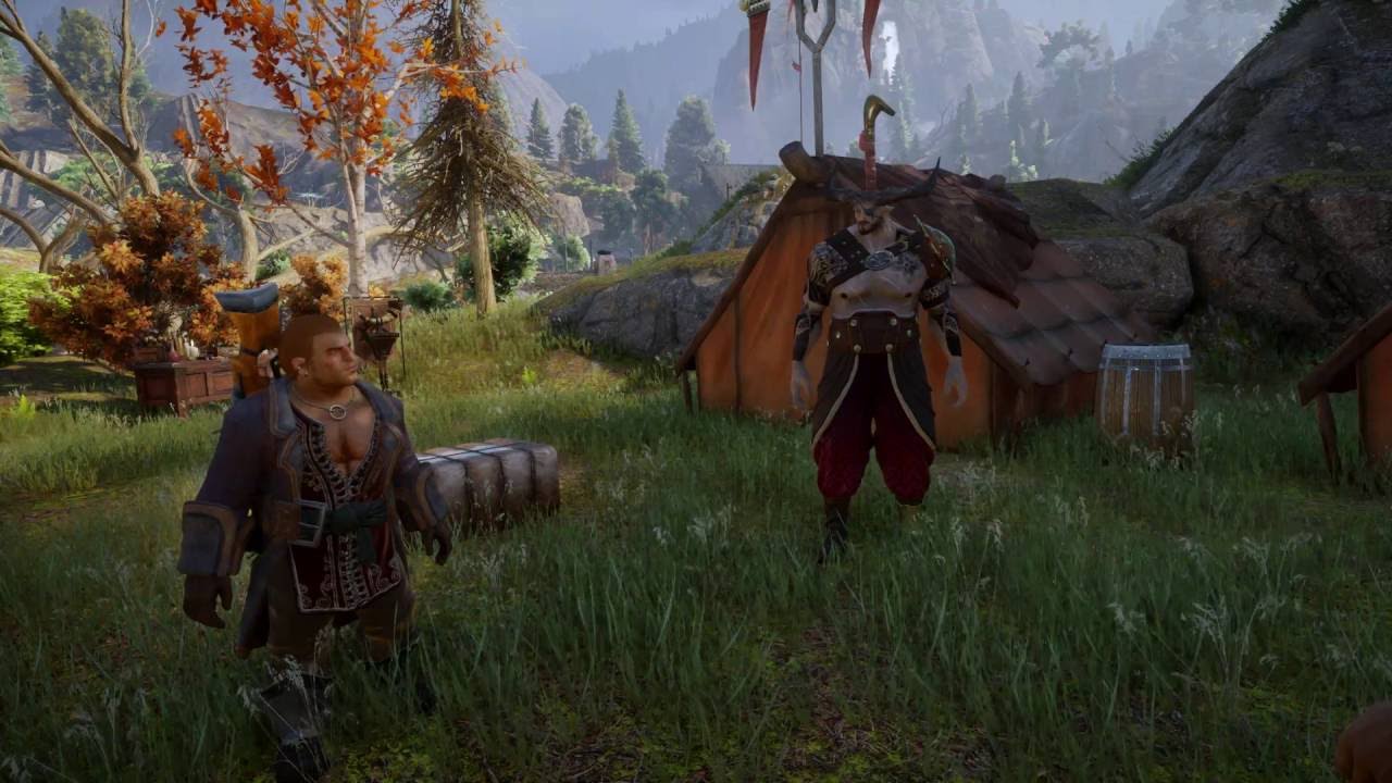 DA: Inquisition Banter - The Iron Bull / Inquisitor Romance