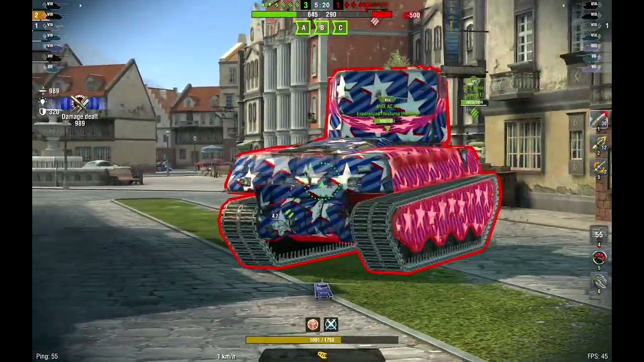 World of Tanks Blitz Bisonte