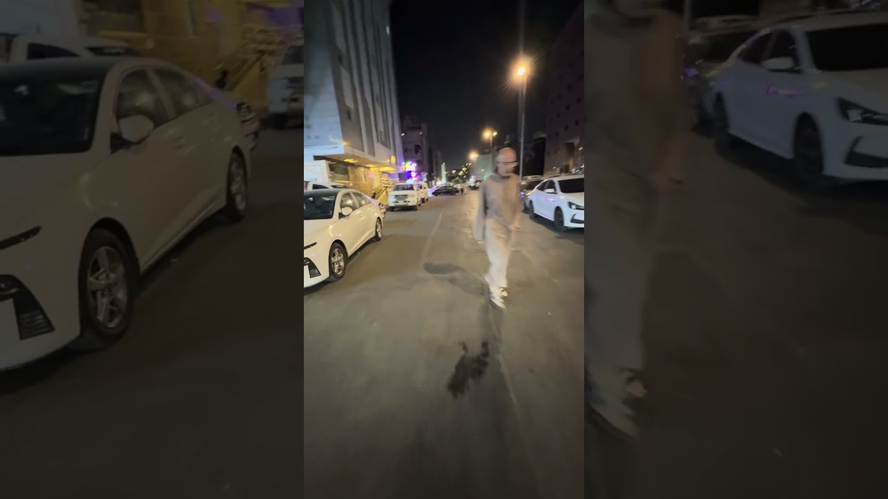 Walking in the streets of Makkah At Night time 😍 