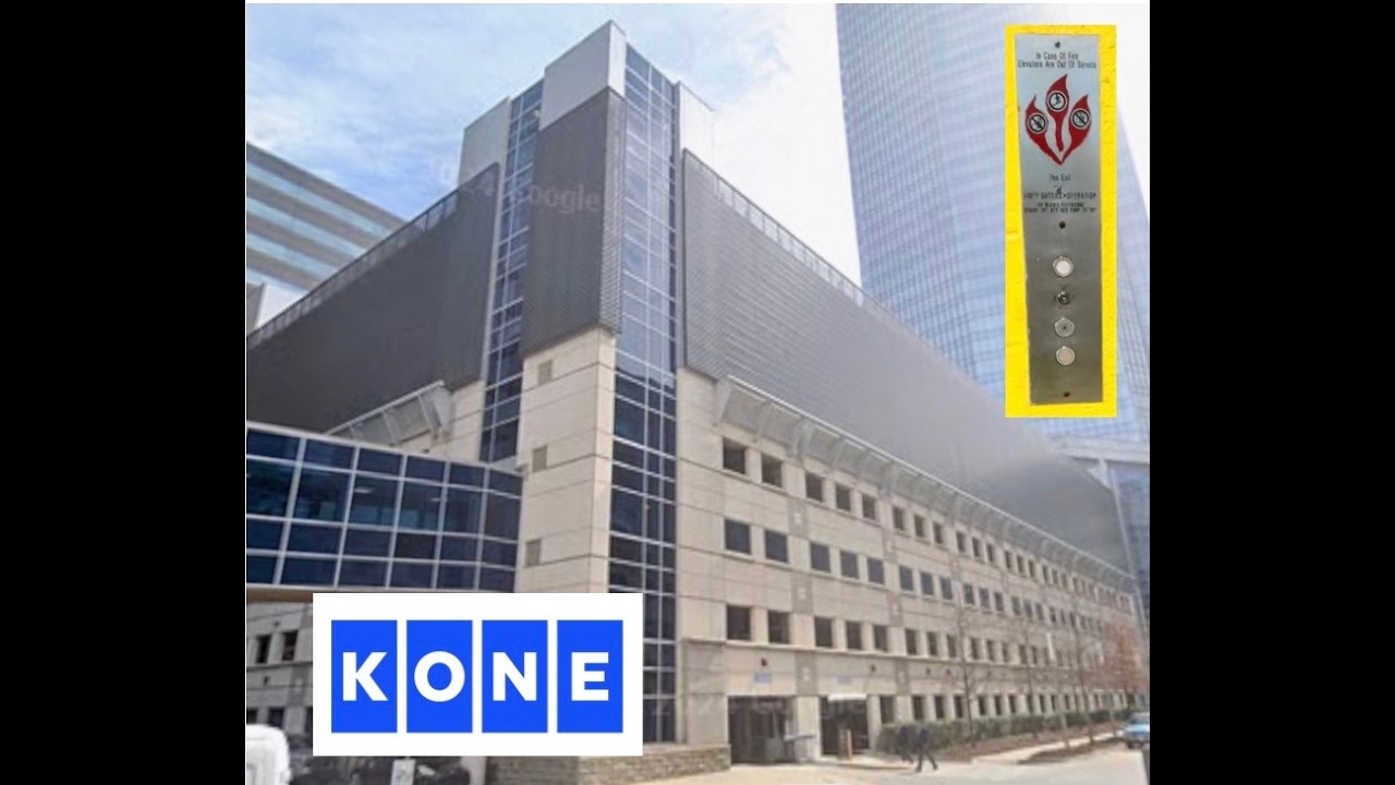 Kone Elevators At the City Center East Garage in Downtown Oklahoma City Oklahoma