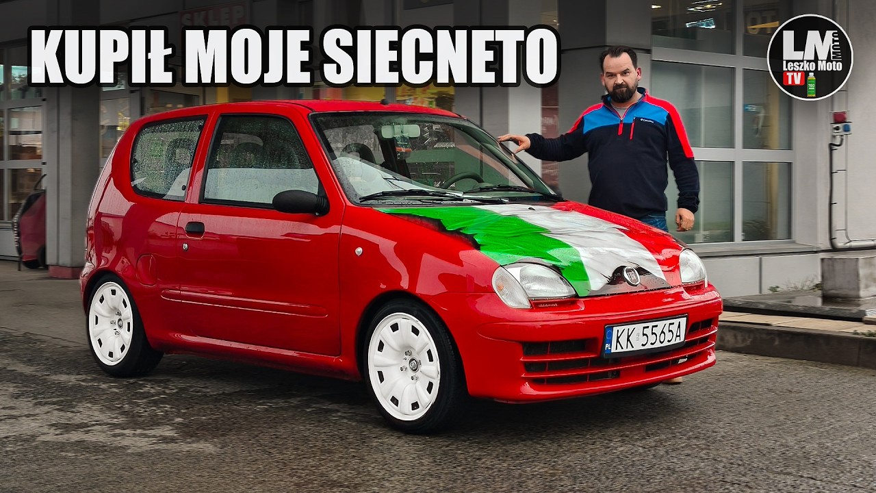 TANI TUNING FIATA SEICENTO !! PRZEKAZANIE AUTA NOWEMU WŁAŚCICIELOWI